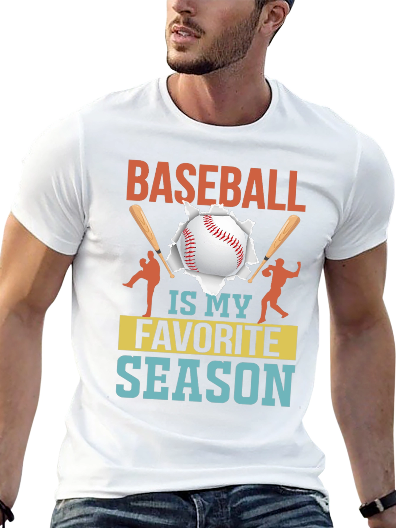 Baseball Is My Favorite Season T-Shirt