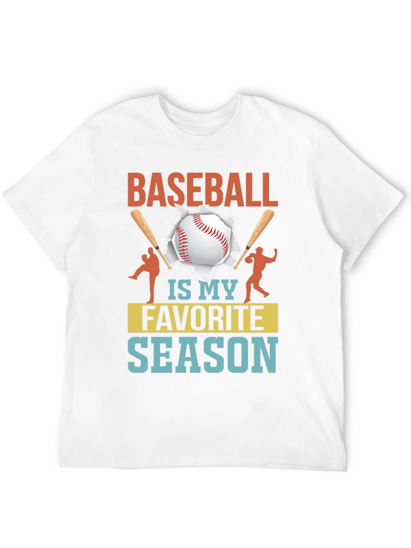Baseball Is My Favorite Season T-Shirt