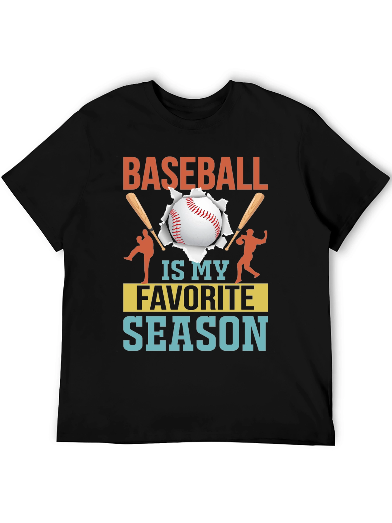 Baseball Is My Favorite Season T-Shirt