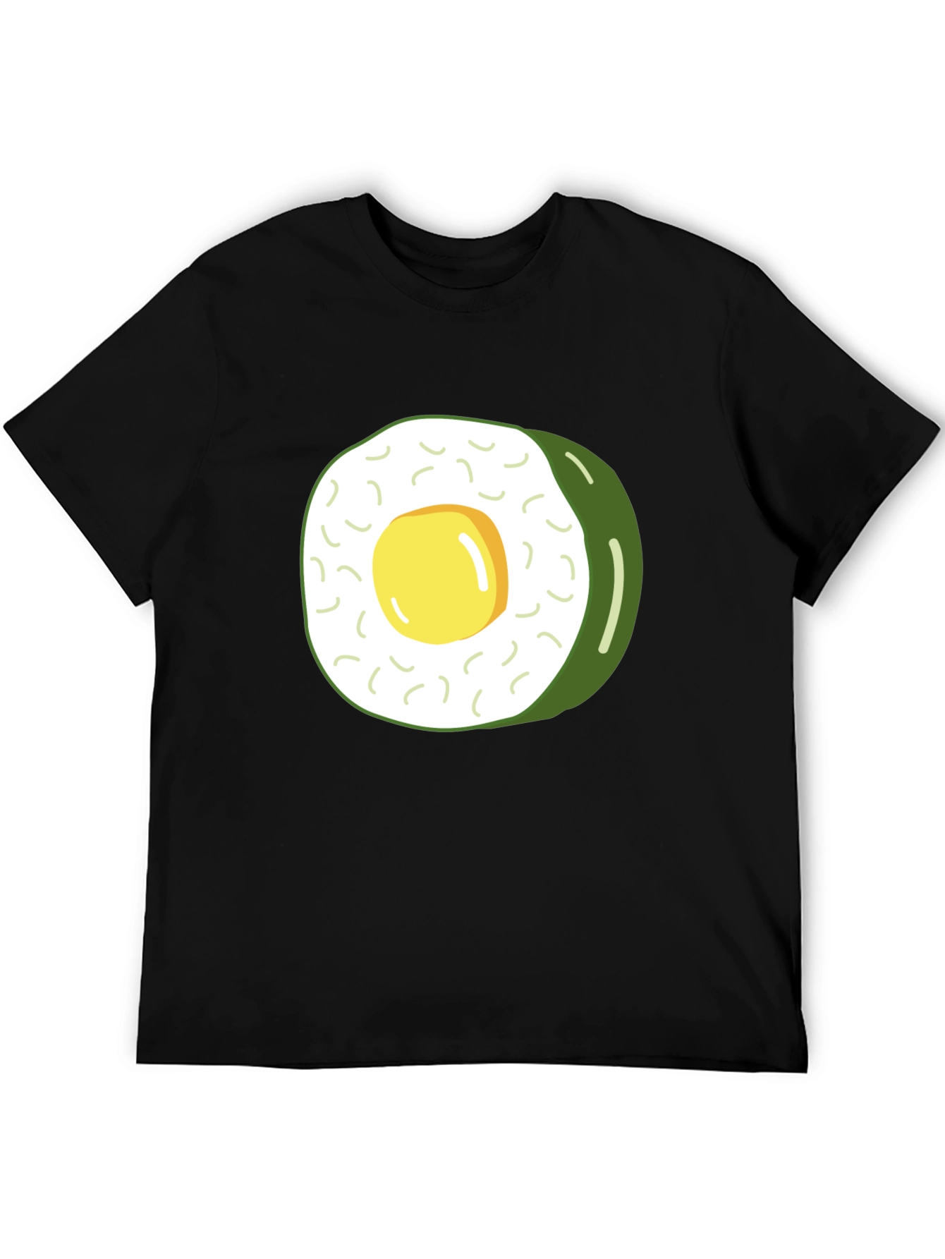 Sushi Roll Graphic T-Shirt - Unique Foodie Tee