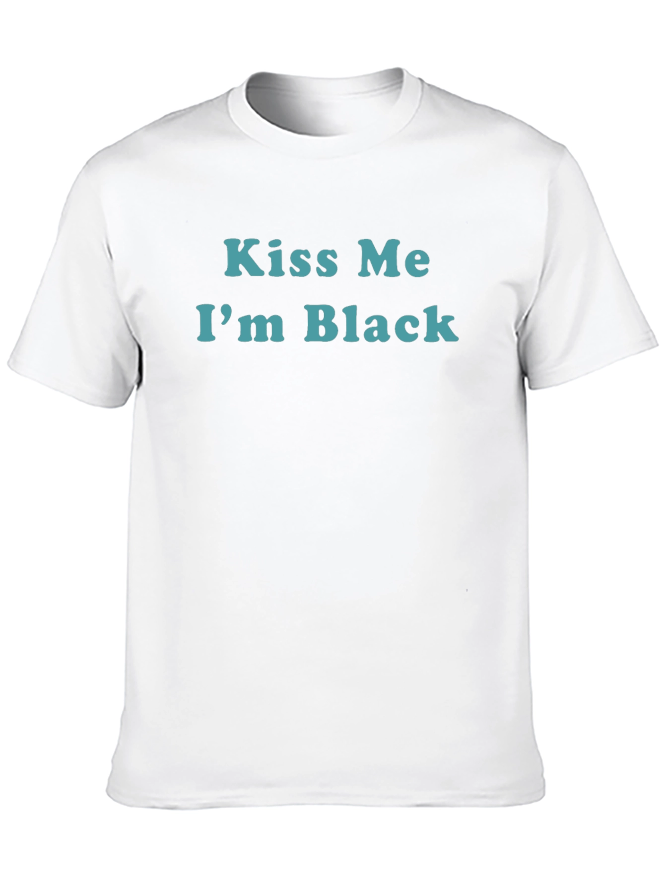 Kiss Me Im Black Novelty T-Shirt