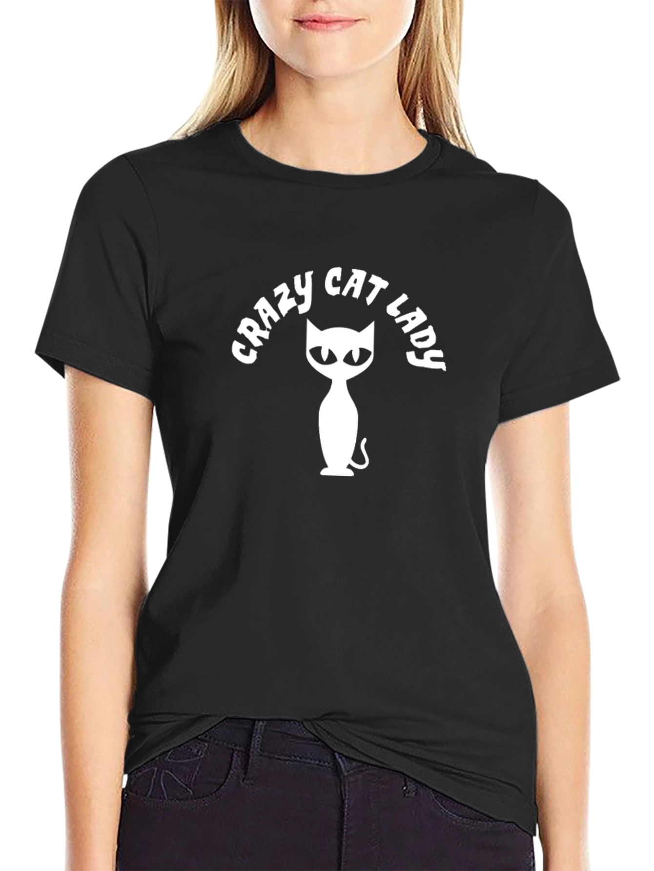 Crazy Cat Lady Graphic T-Shirt