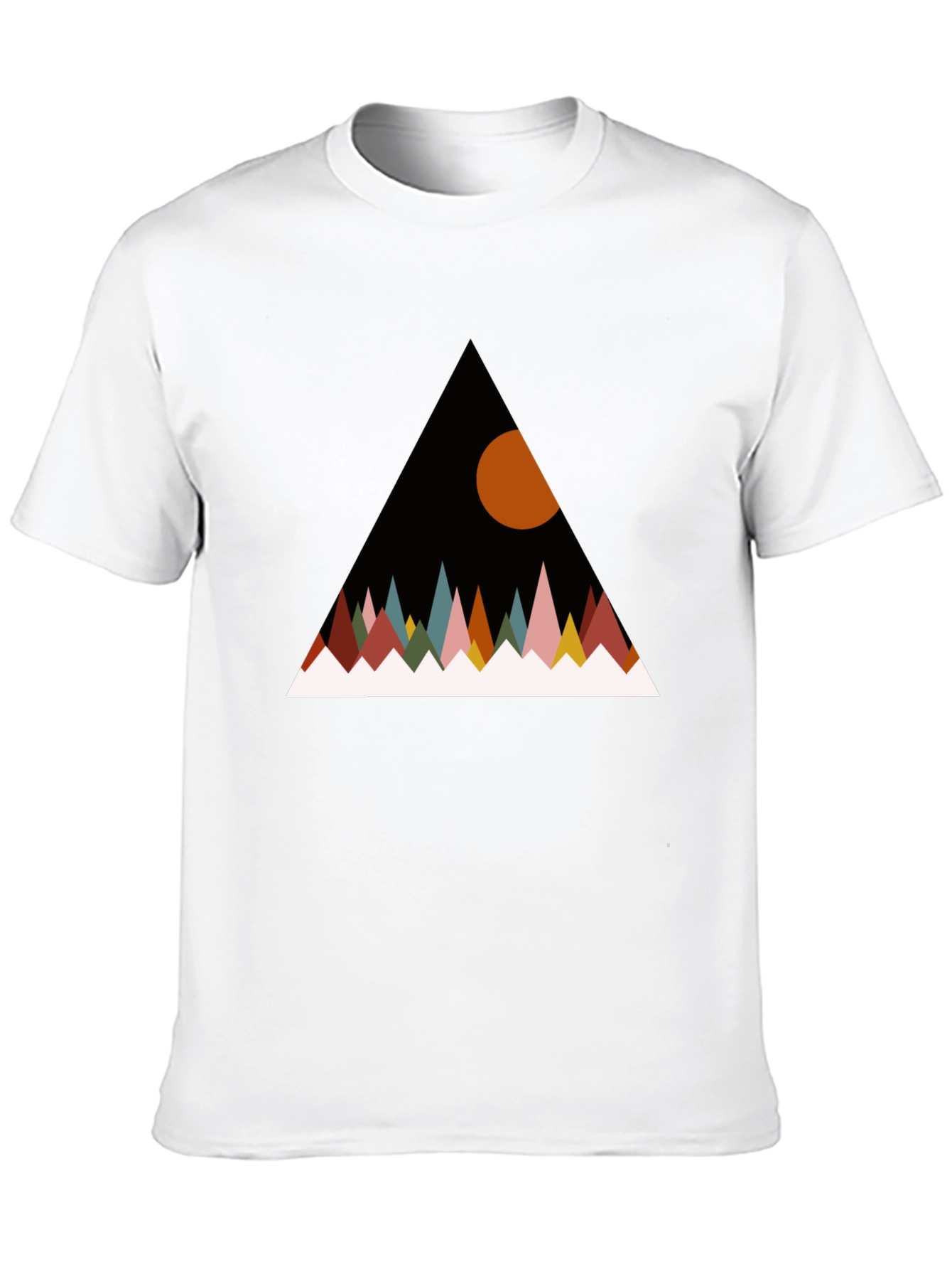 Geometric Mountain T-Shirt