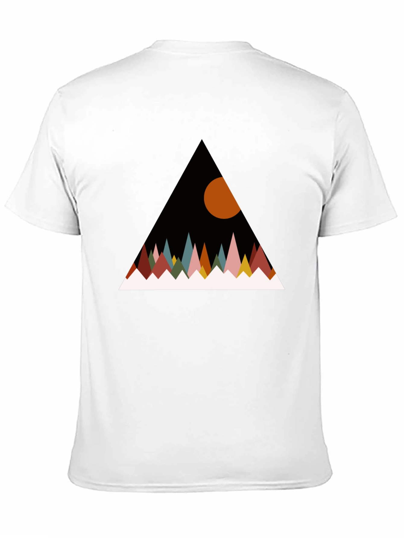 Geometric Mountain T-Shirt