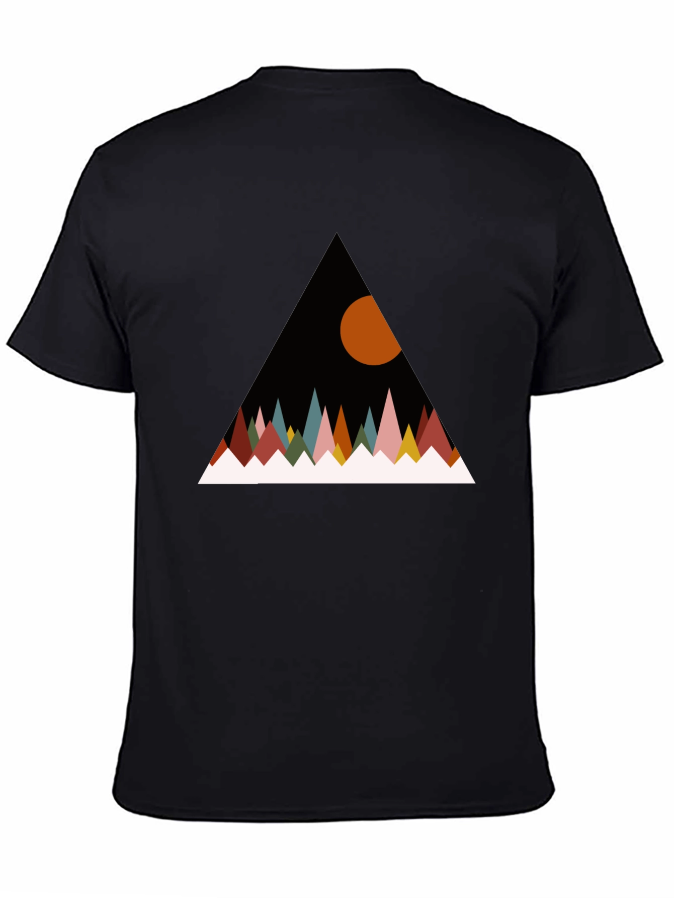 Geometric Mountain T-Shirt