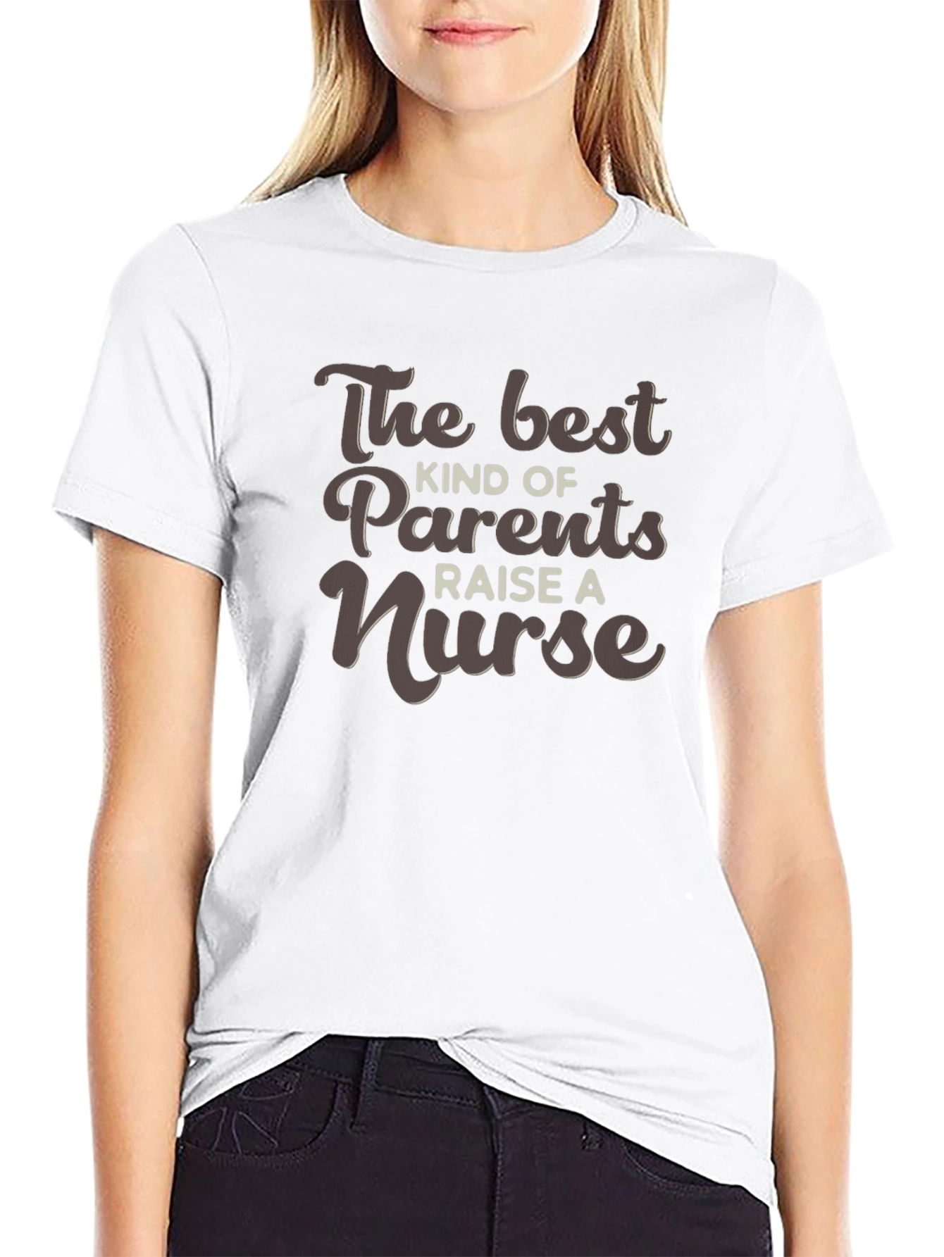 Nurse Parent Pride Black T-Shirt