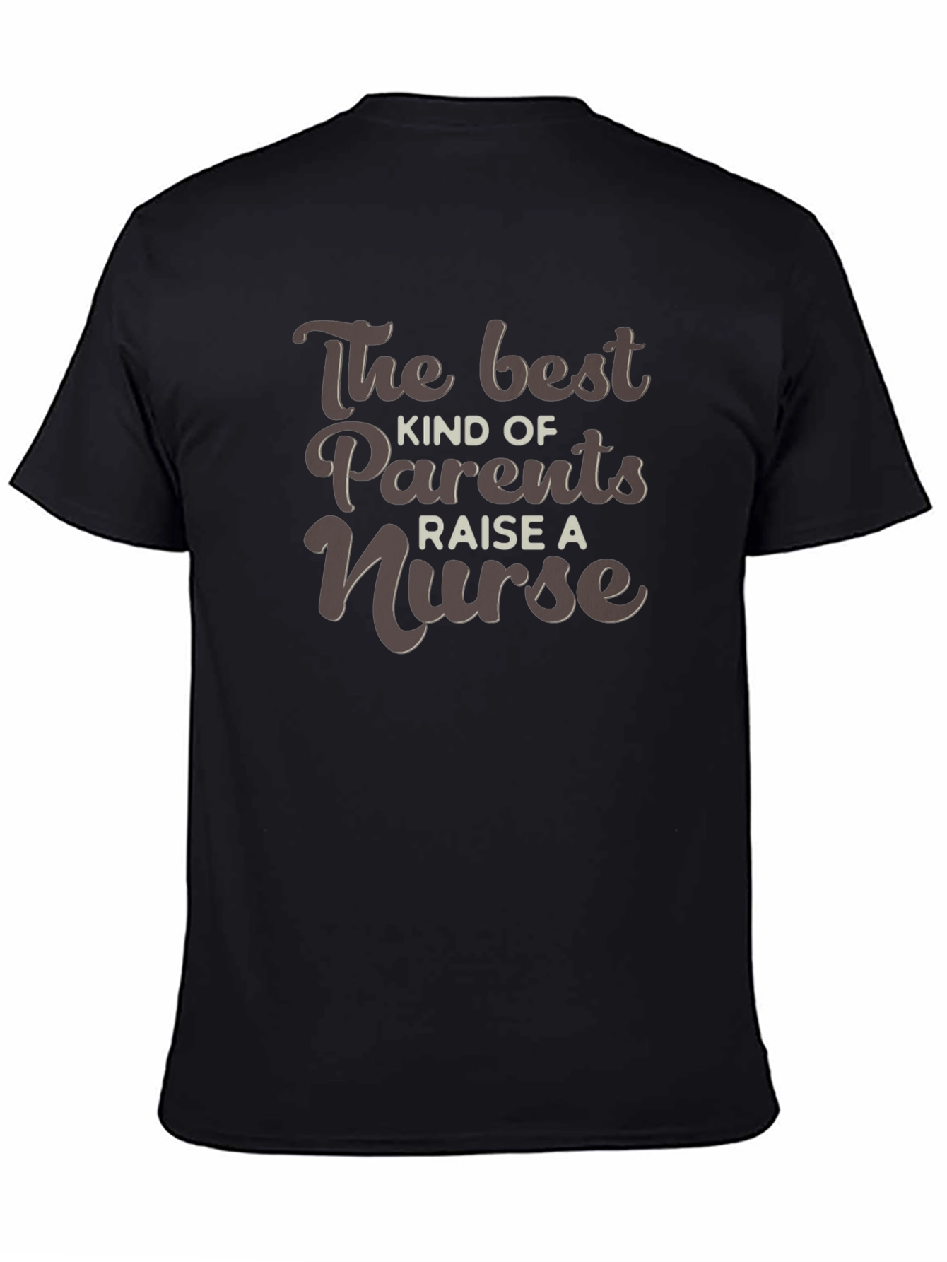 Nurse Parent Pride Black T-Shirt
