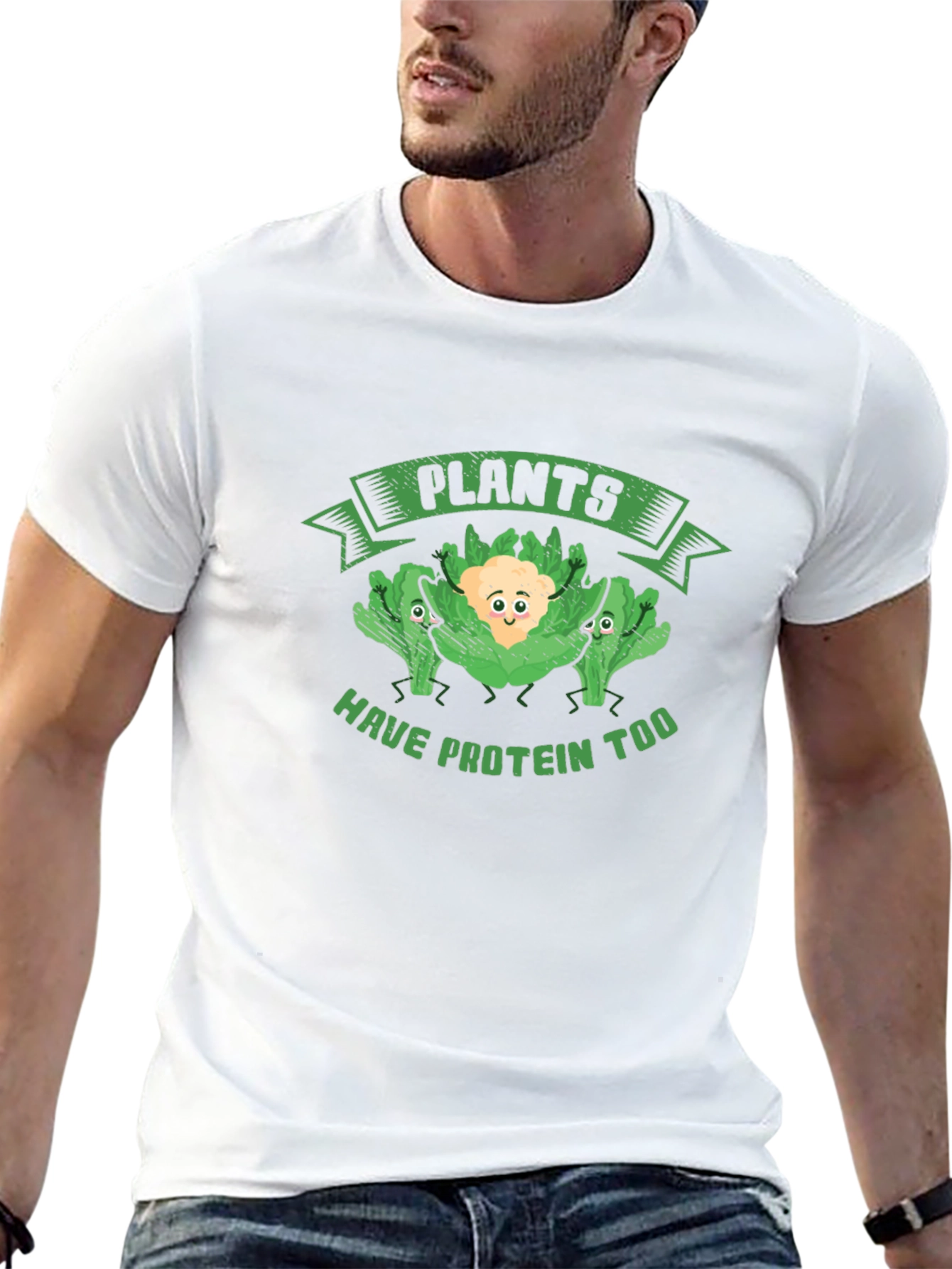Plants Have Protein Too Graphic Tee