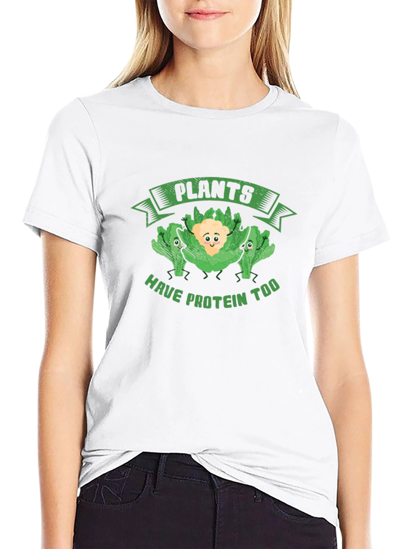 Plants Have Protein Too Graphic Tee