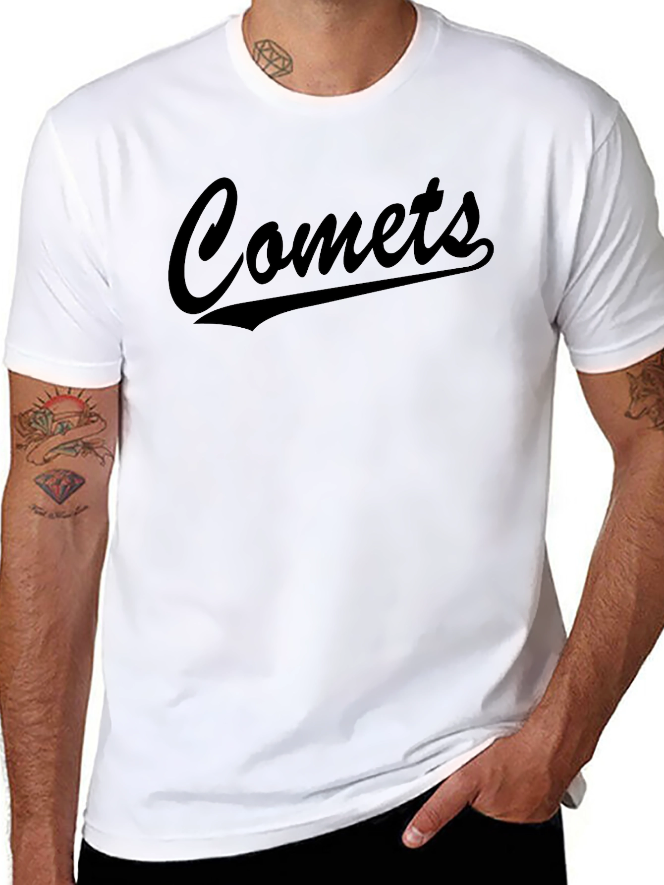 Comets Graphic T-Shirt - Classic Style Tee