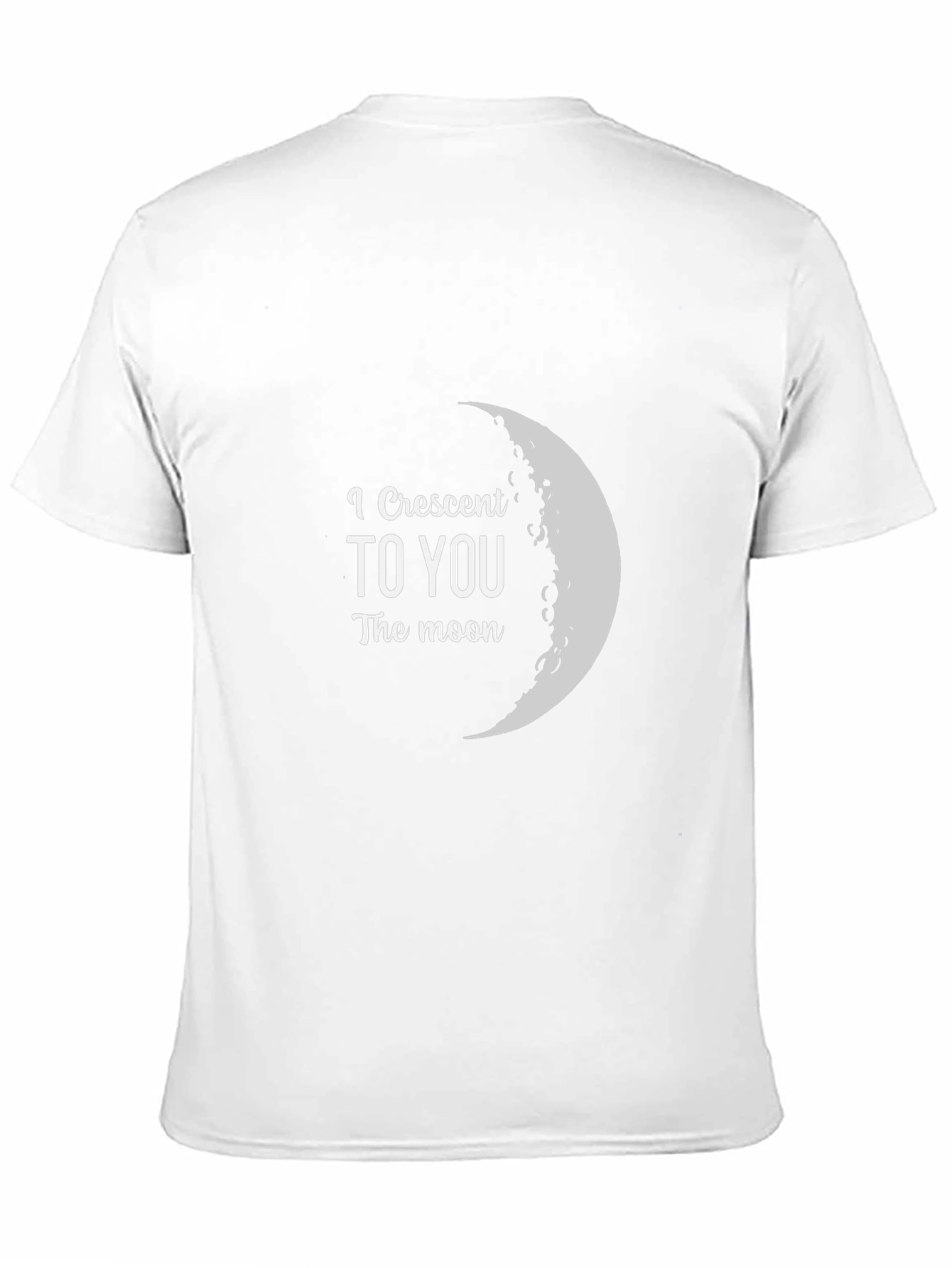 Crescent Moon Graphic Tee - I Crescent To You