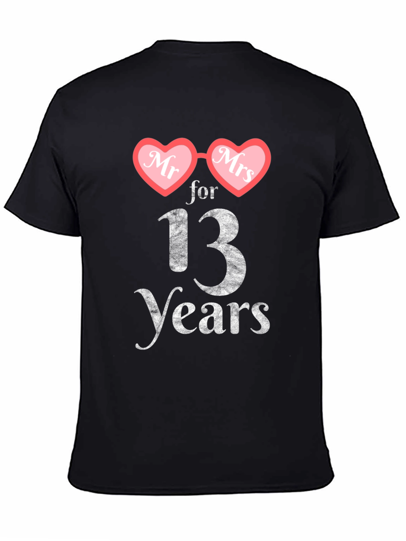 Mr & Mrs 13 Years Anniversary T-Shirt