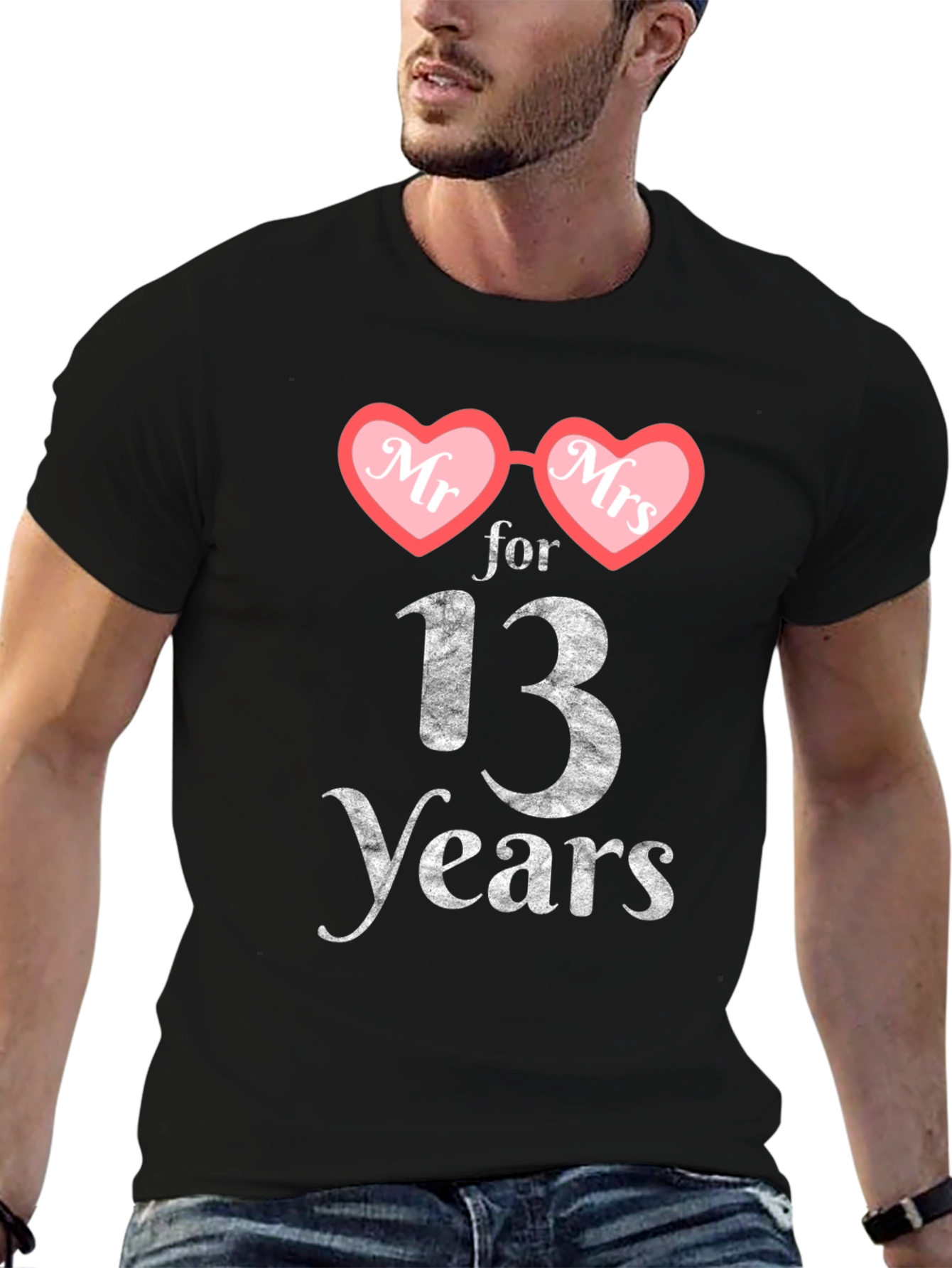 Mr & Mrs 13 Years Anniversary T-Shirt