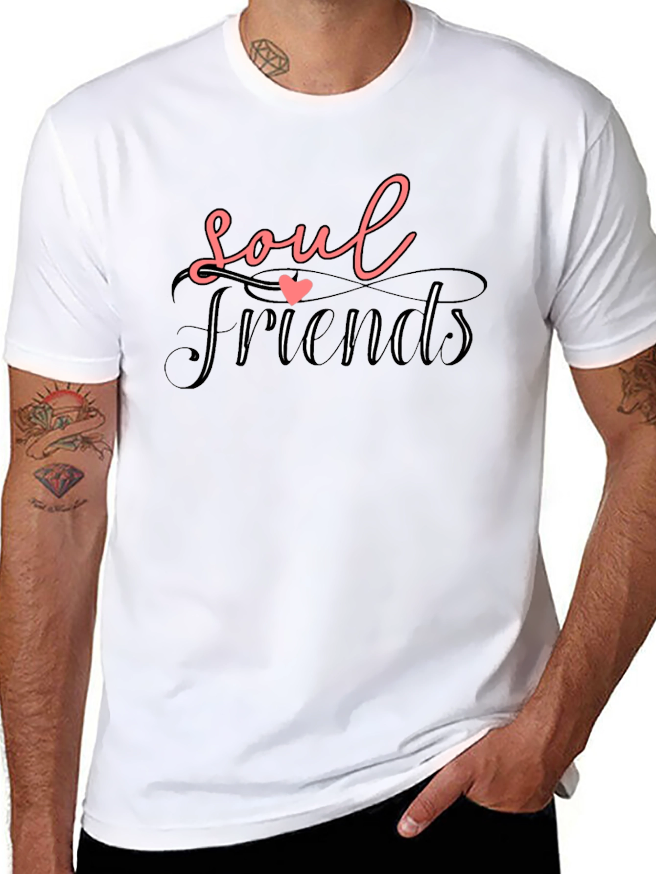 Soul Friends Black T-Shirt