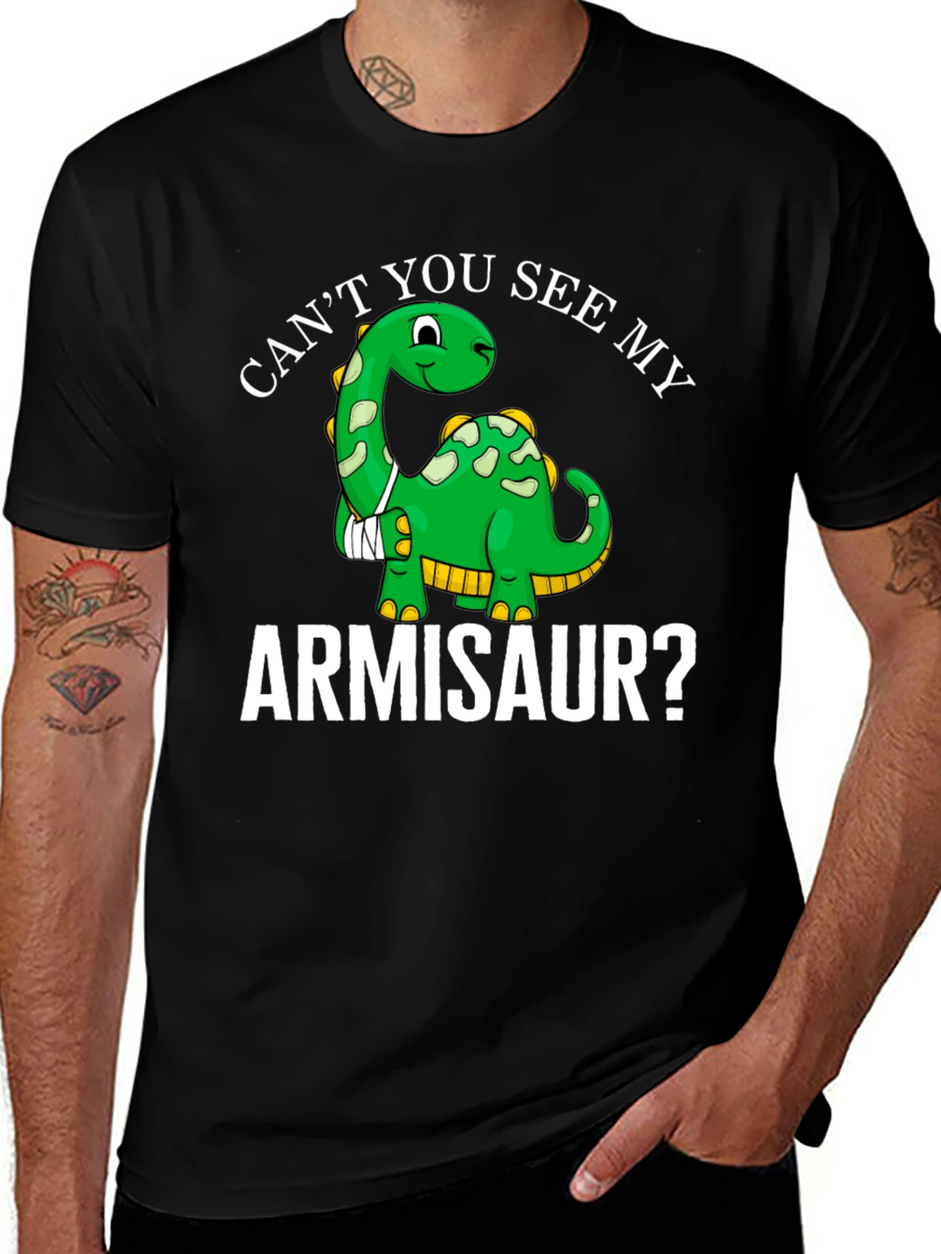 Armisaur T-Shirt - Dinosaur Pun Tee
