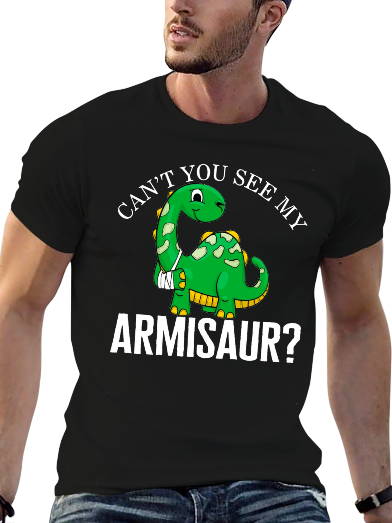 Armisaur T-Shirt - Dinosaur Pun Tee