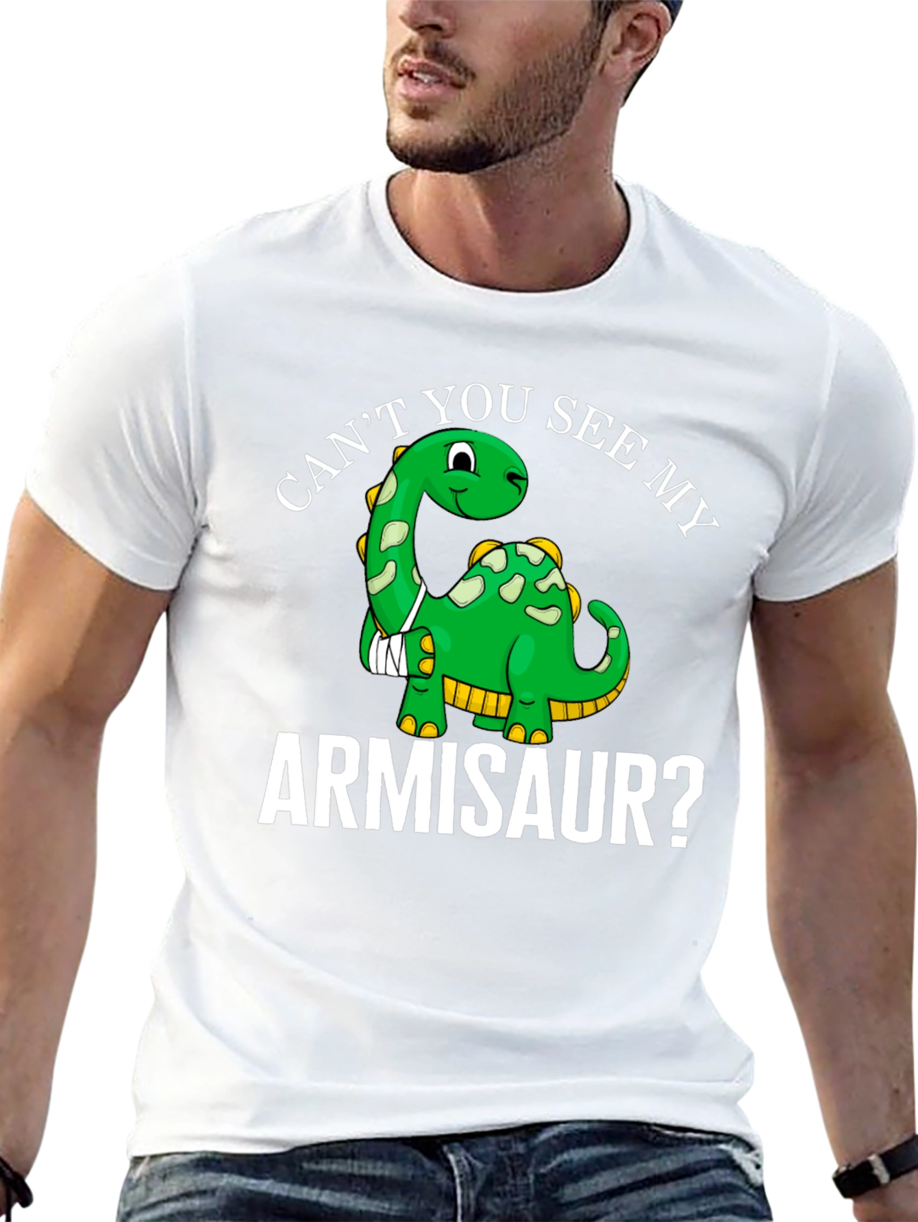Armisaur T-Shirt - Dinosaur Pun Tee
