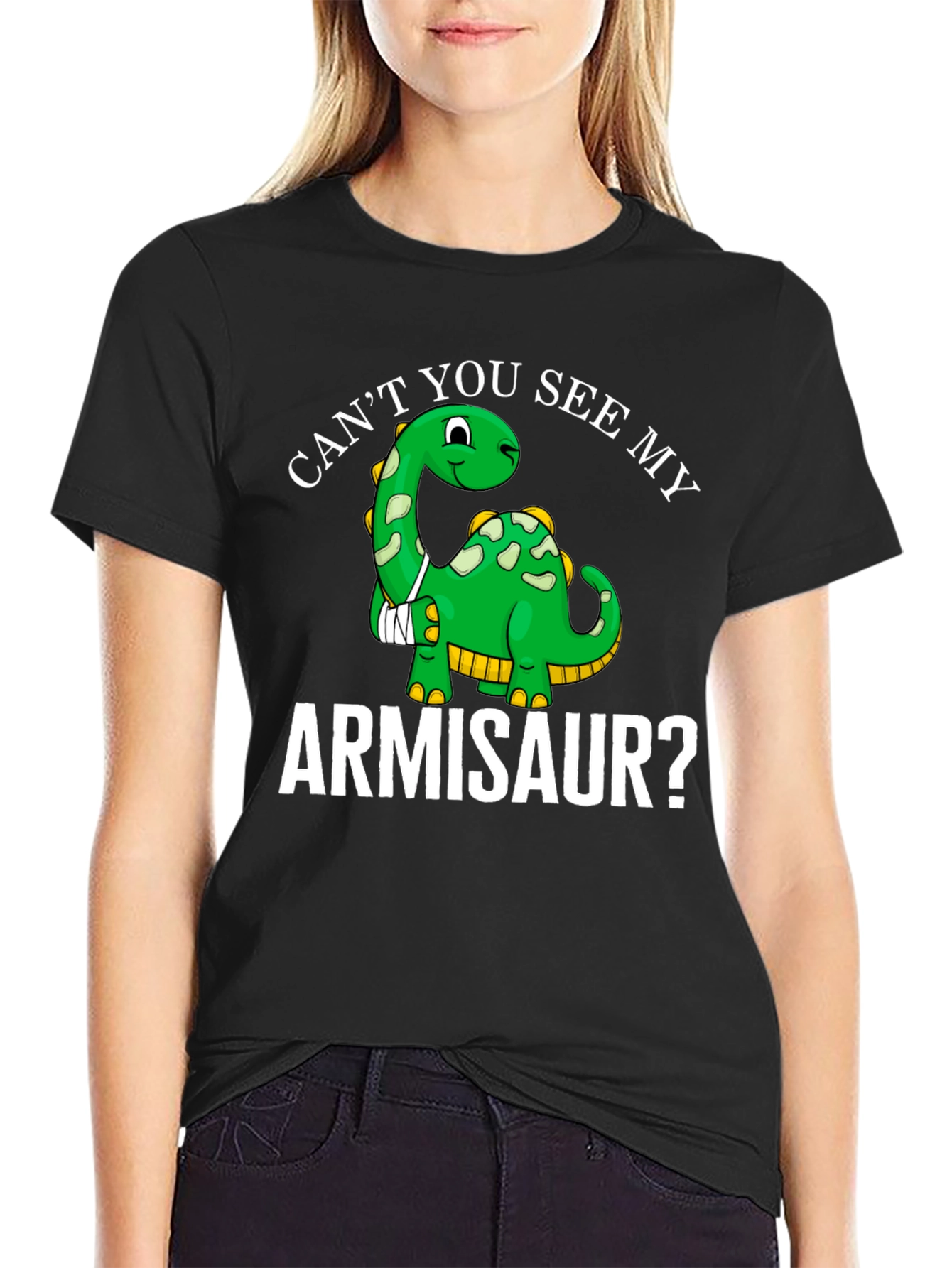 Armisaur T-Shirt - Dinosaur Pun Tee
