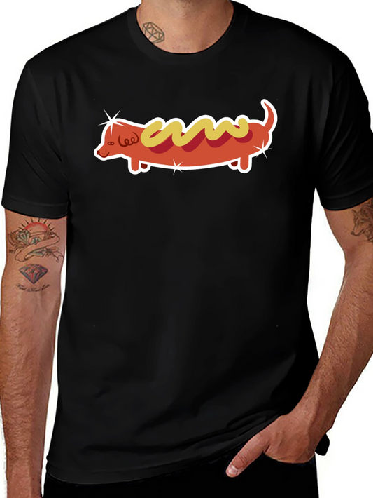 Hot Dog Dachshund Graphic Tee - Unisex T-Shirt