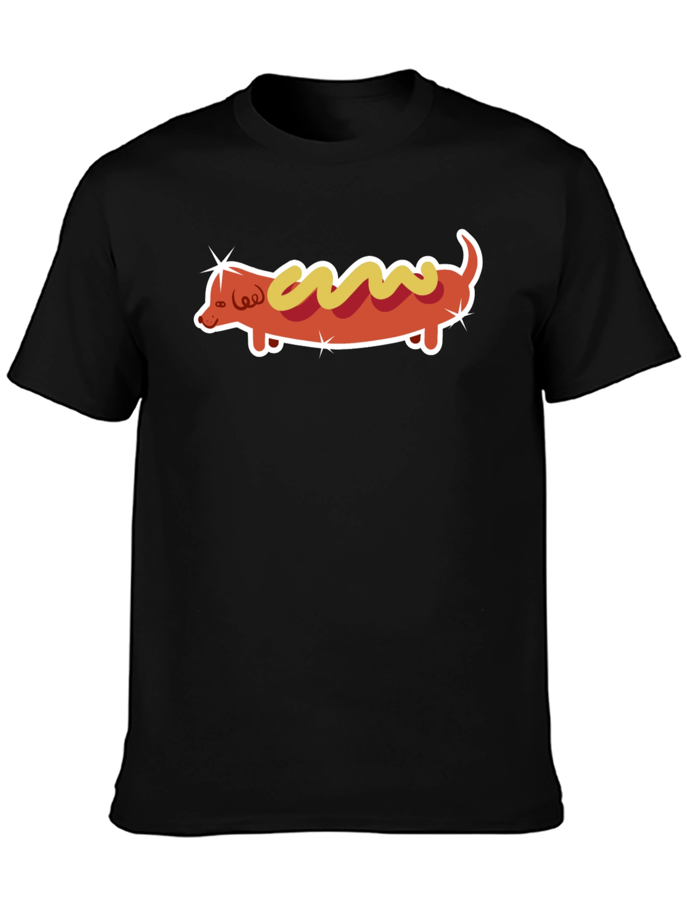 Hot Dog Dachshund Graphic Tee - Unisex T-Shirt