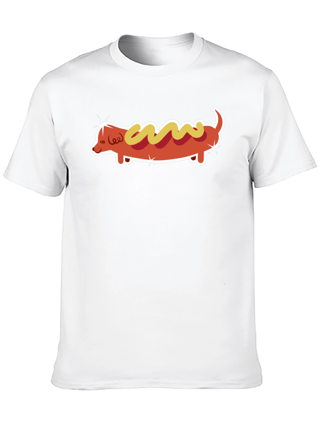 Hot Dog Dachshund Graphic Tee - Unisex T-Shirt