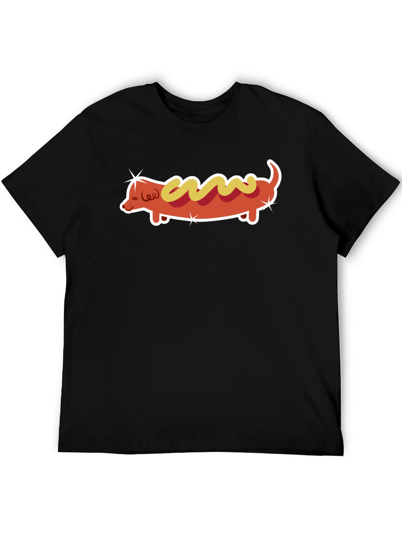 Hot Dog Dachshund Graphic Tee - Unisex T-Shirt