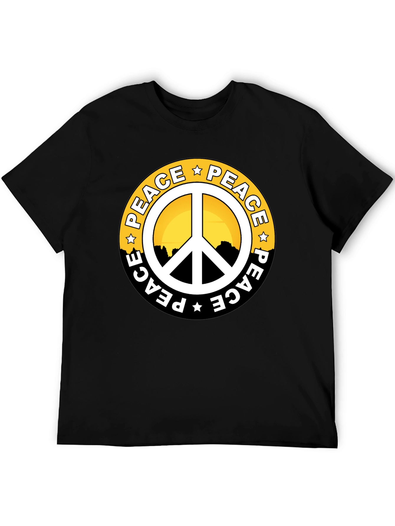 Peace Symbol Graphic T-Shirt