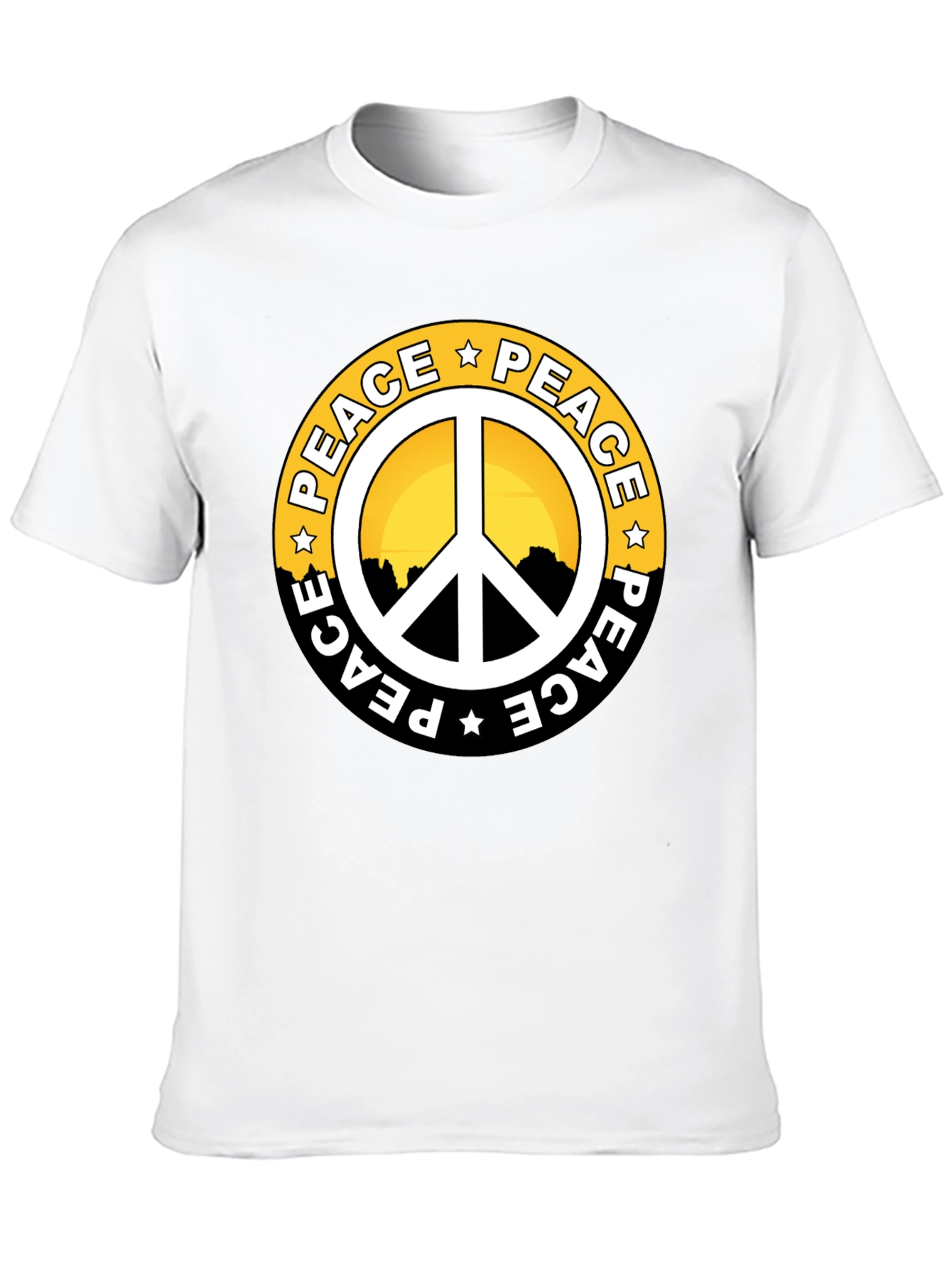 Peace Symbol Graphic T-Shirt