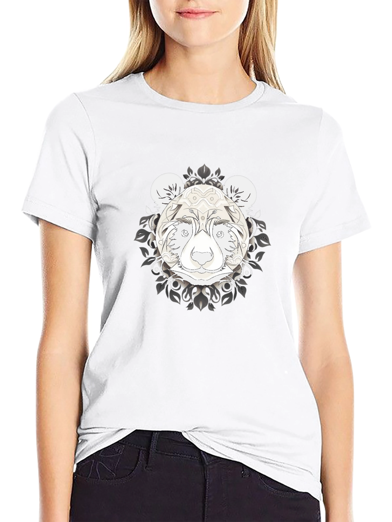 Panda Bear Graphic Tee - Stylish Comfort