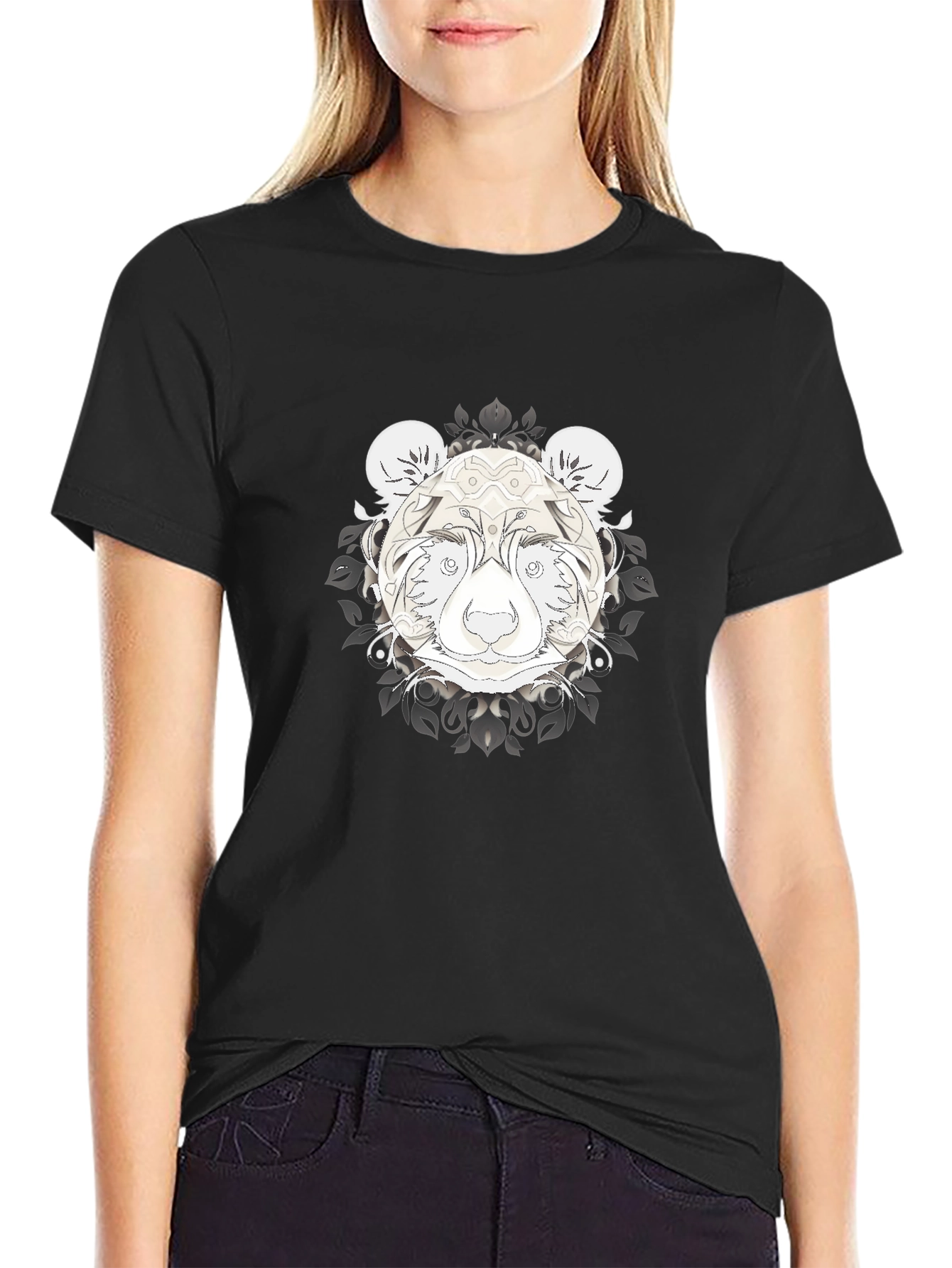 Panda Bear Graphic Tee - Stylish Comfort