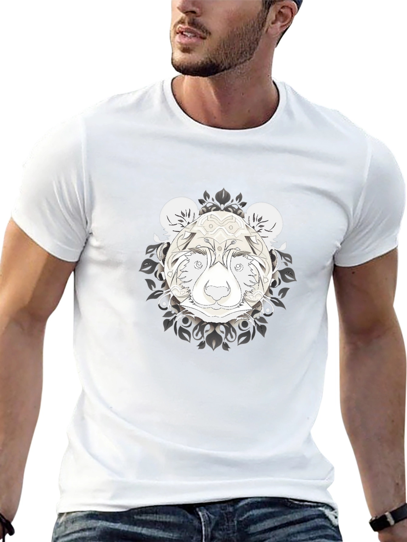 Panda Bear Graphic Tee - Stylish Comfort