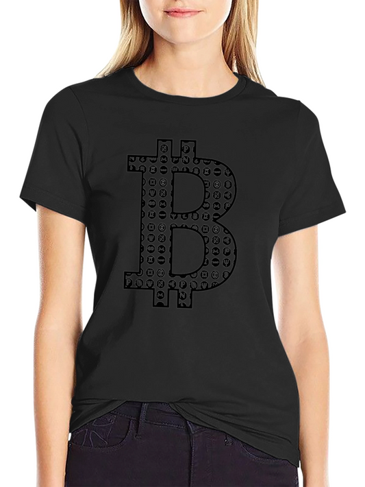 Bitcoin Crypto T-Shirt - Black Graphic Tee