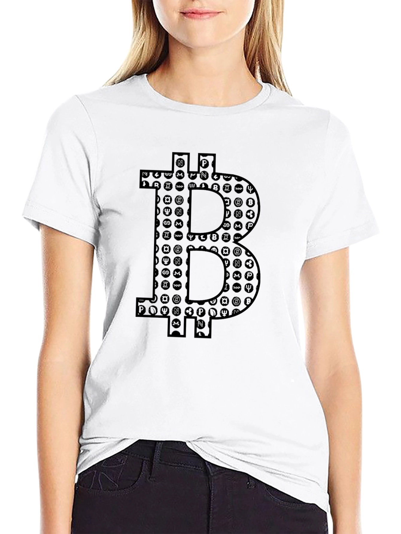 Bitcoin Crypto T-Shirt - Black Graphic Tee