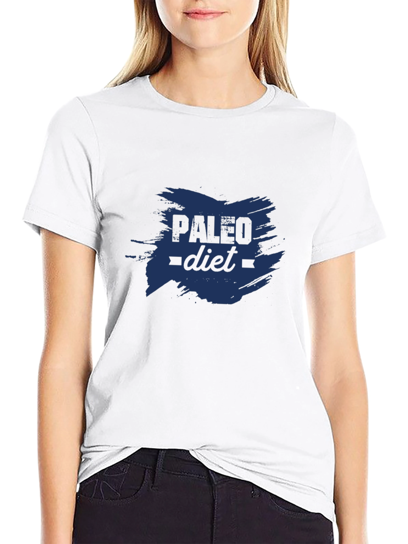 Paleo Diet Graphic Tee - Comfortable Black T-Shirt