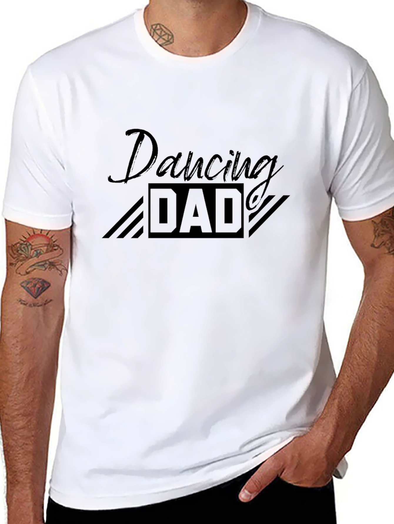 Dancing Dad Black T-Shirt
