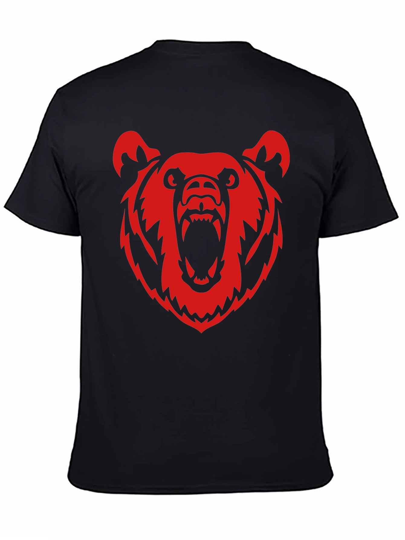 Bear Graphic Tee - Mens Black T-Shirt
