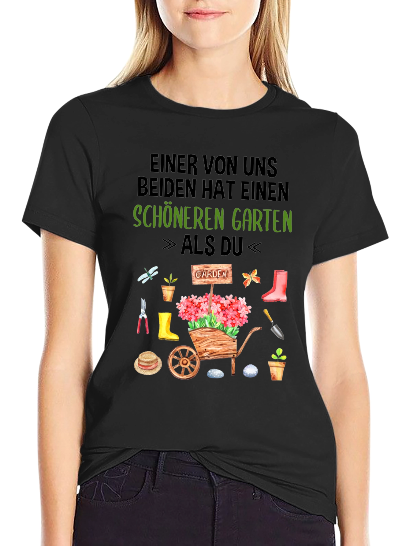 Gardener T-Shirt: Schöneren Garten