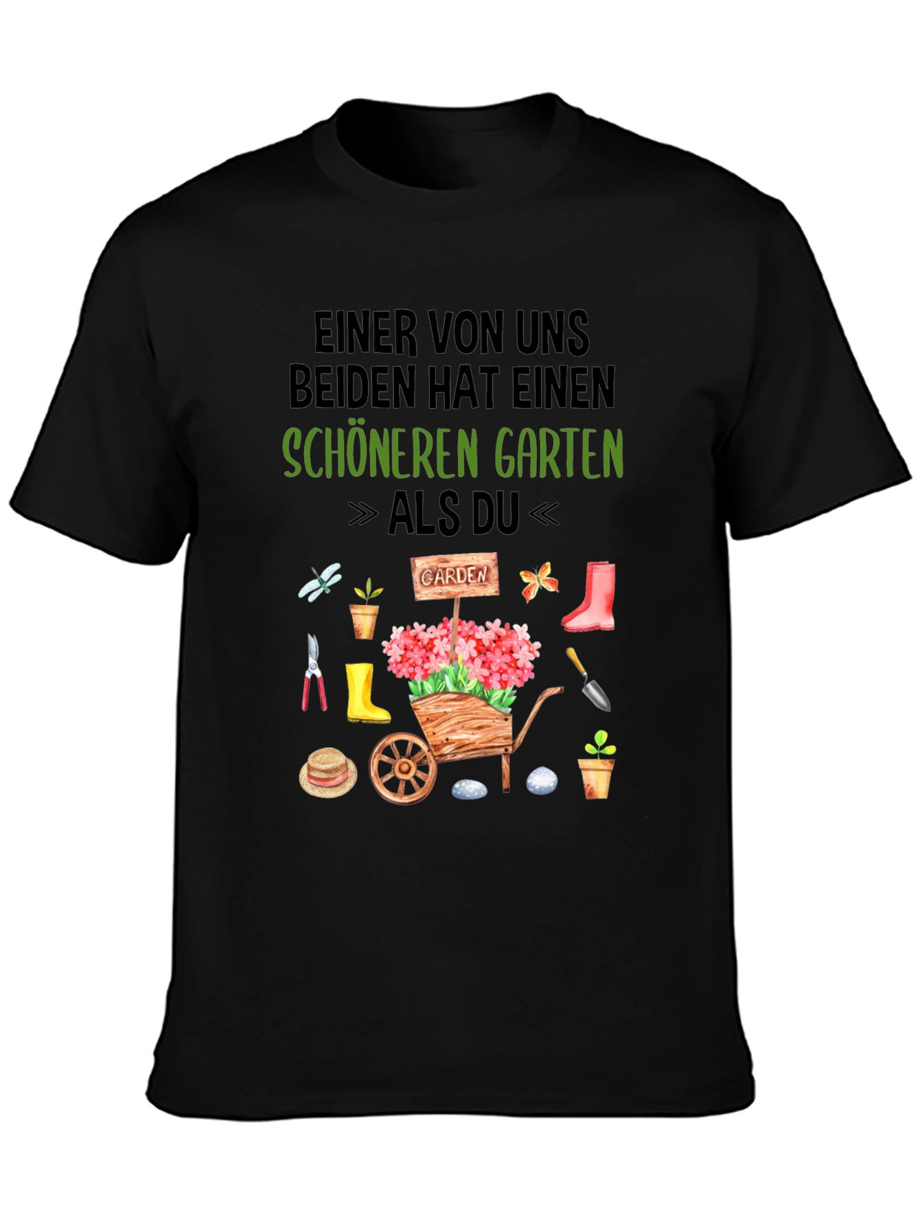 Gardener T-Shirt: Schöneren Garten