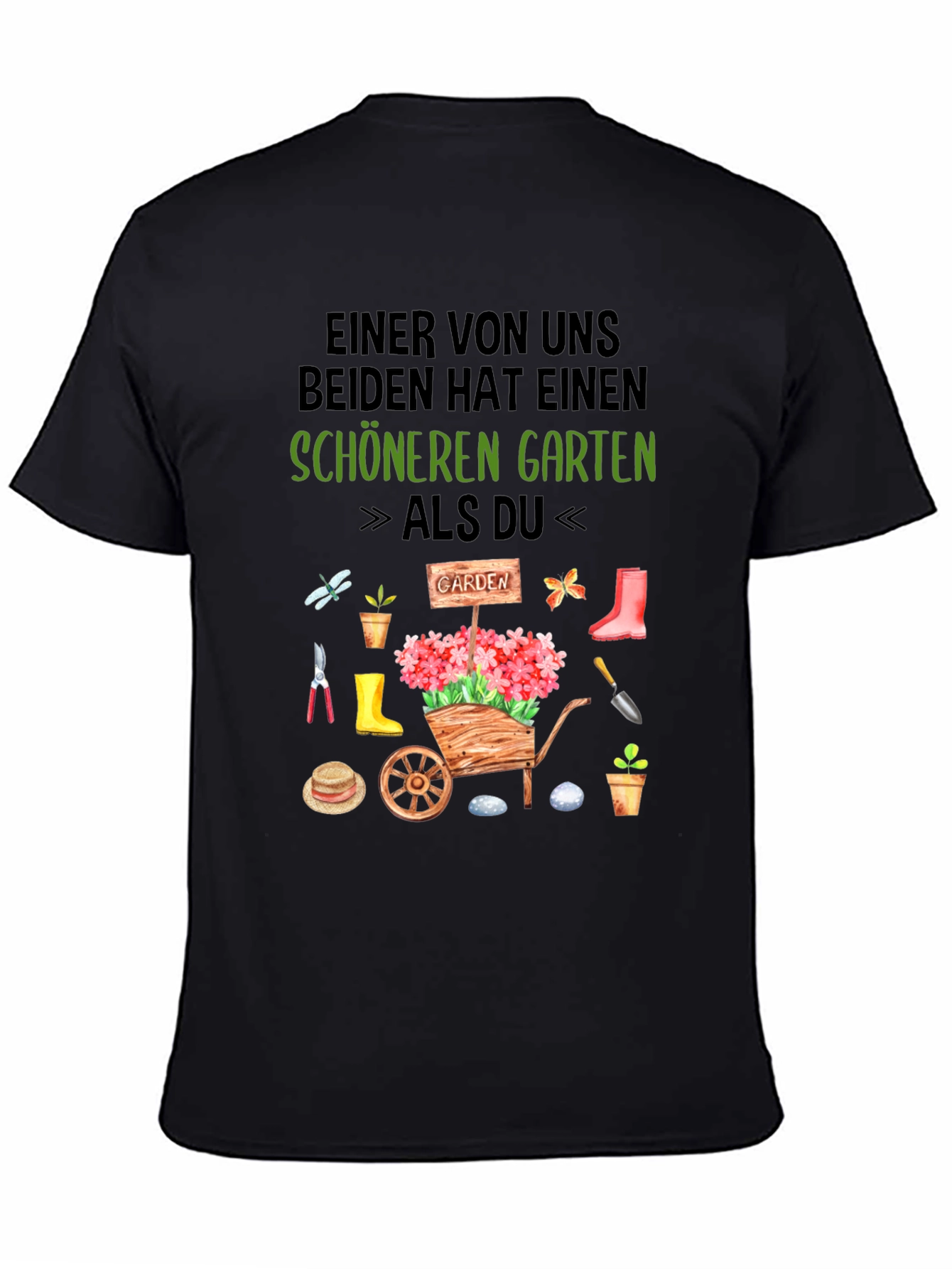 Gardener T-Shirt: Schöneren Garten