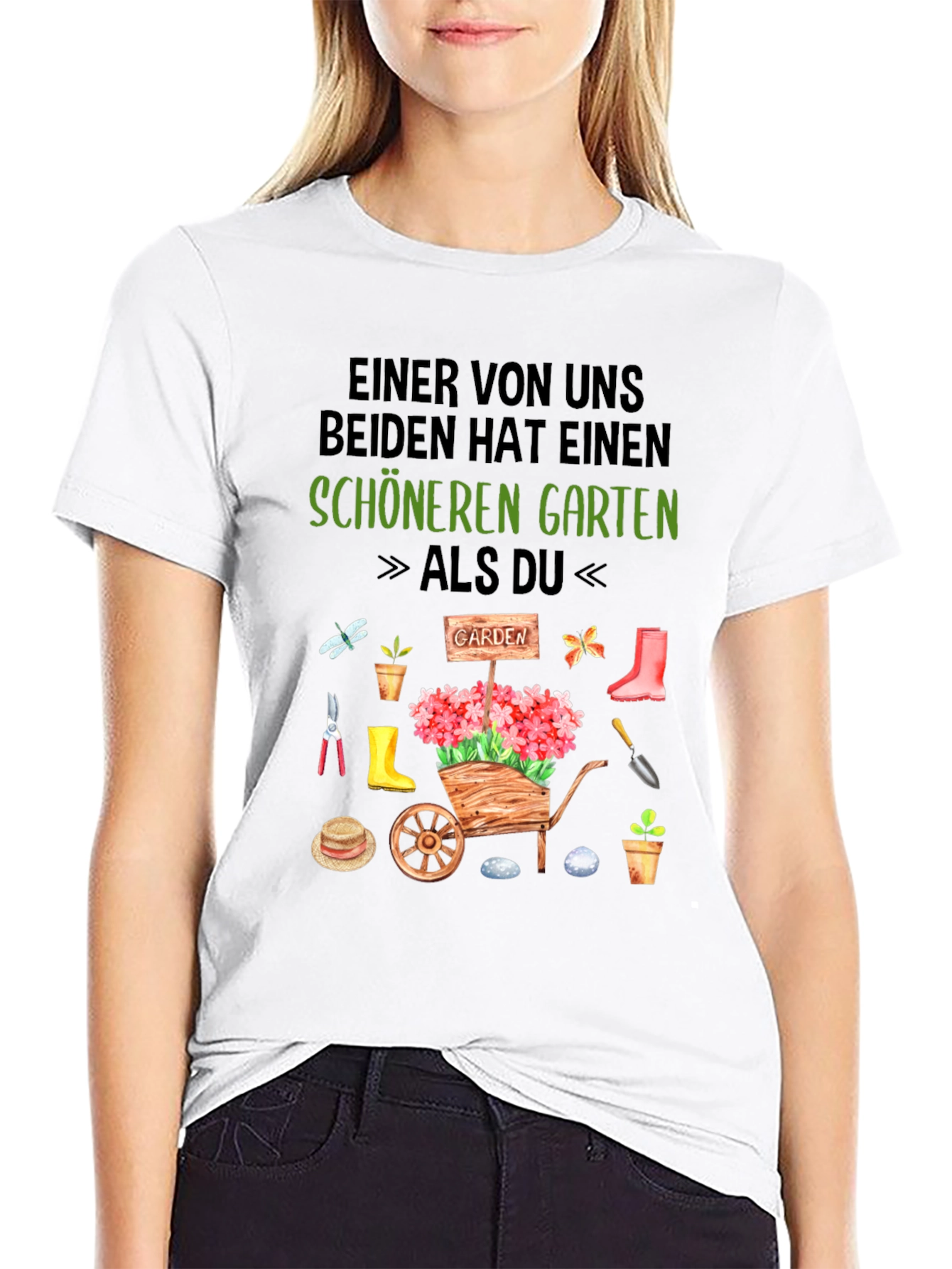 Gardener T-Shirt: Schöneren Garten