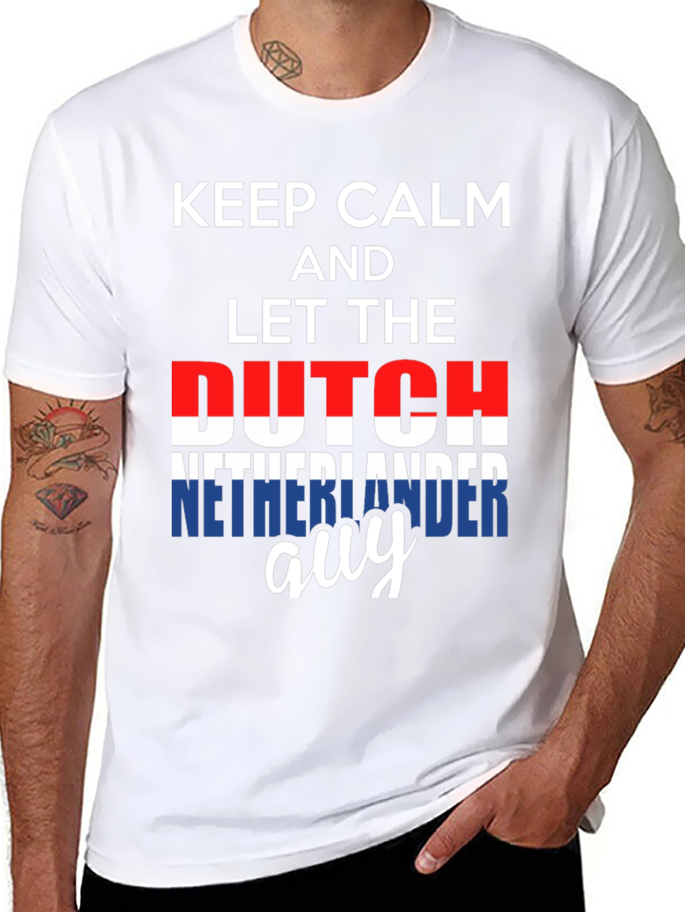 Keep Calm Dutch Guy T-Shirt
