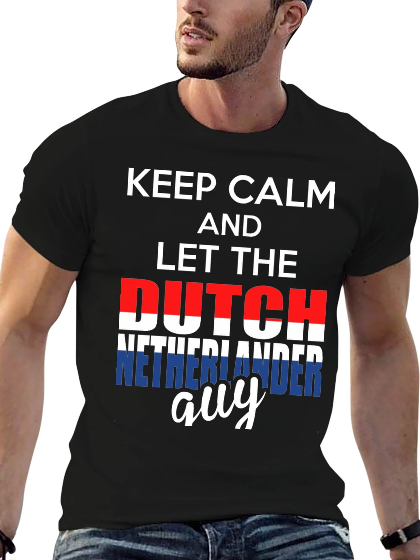 Keep Calm Dutch Guy T-Shirt