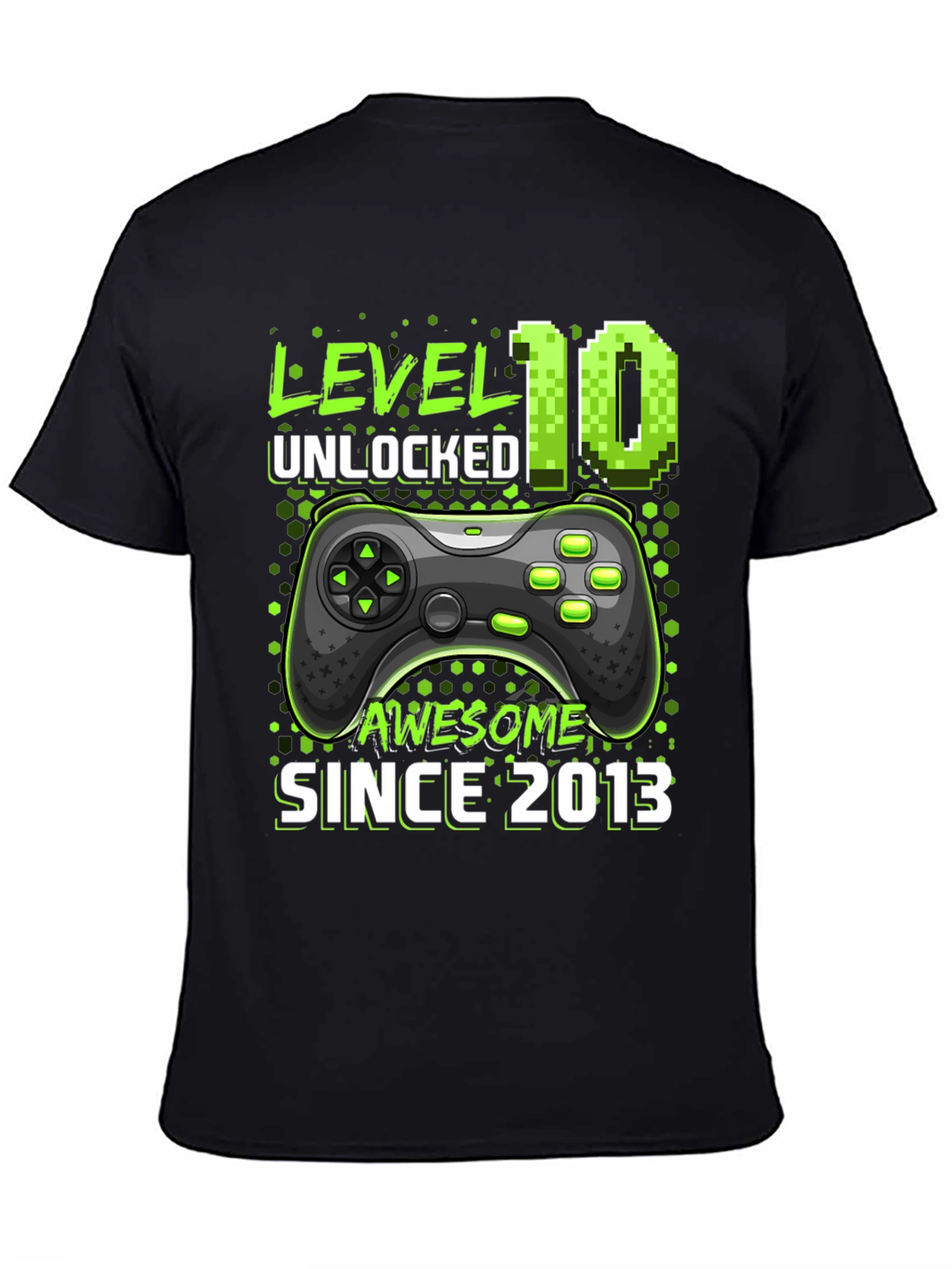 Level 10 Unlocked Gamer Birthday T-Shirt