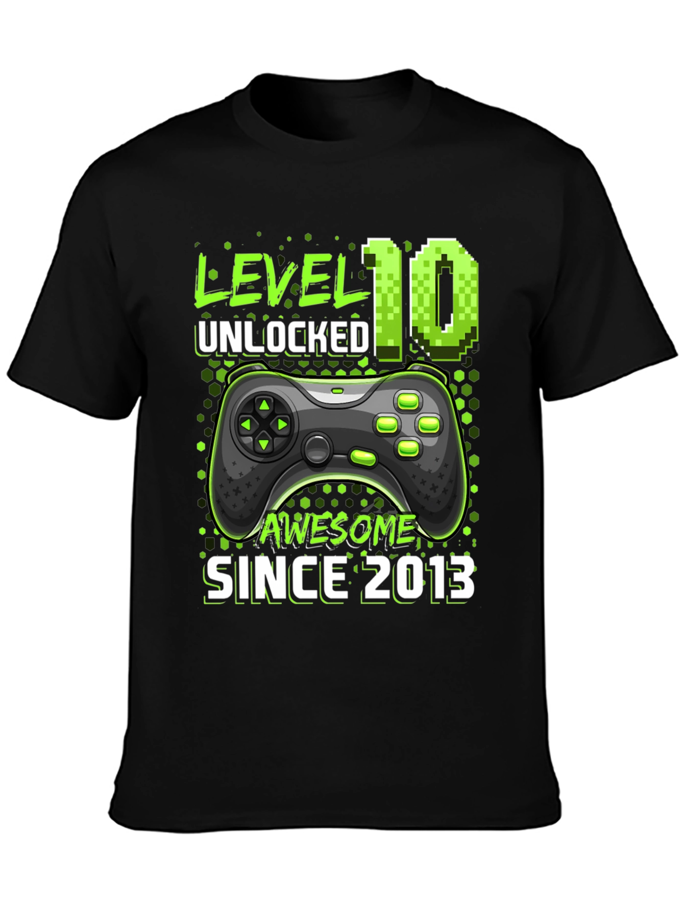 Level 10 Unlocked Gamer Birthday T-Shirt