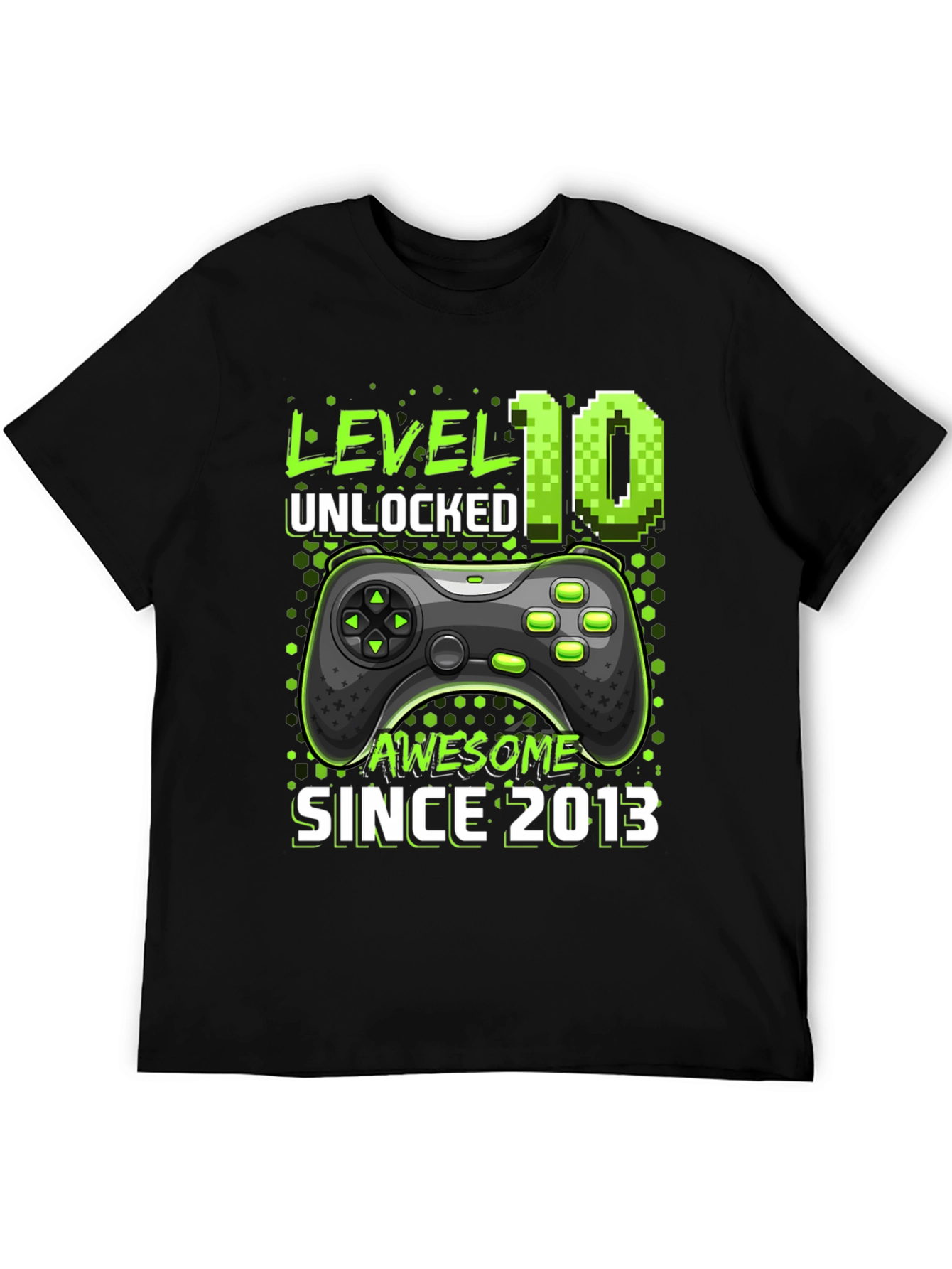 Level 10 Unlocked Gamer Birthday T-Shirt