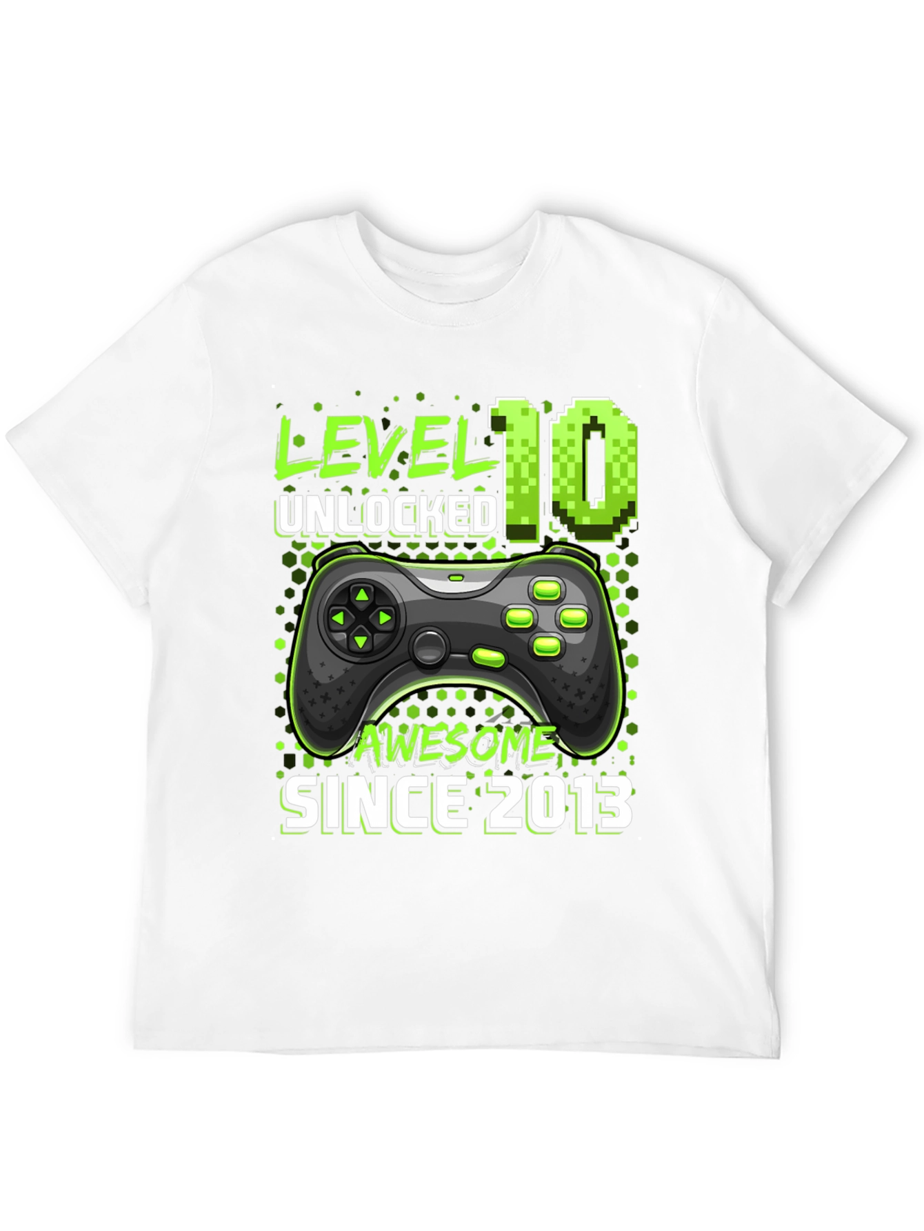Level 10 Unlocked Gamer Birthday T-Shirt