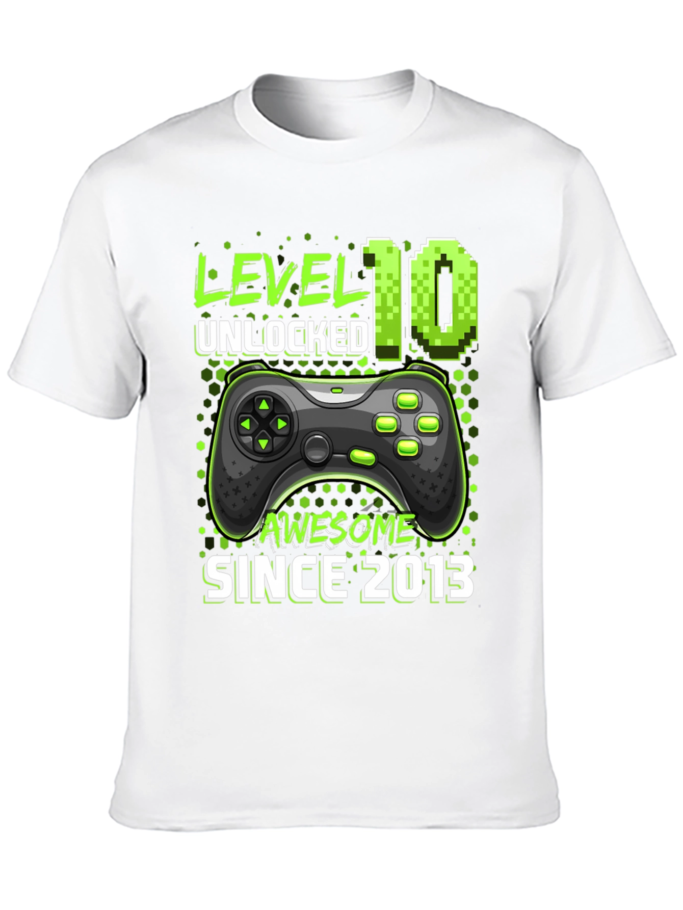 Level 10 Unlocked Gamer Birthday T-Shirt