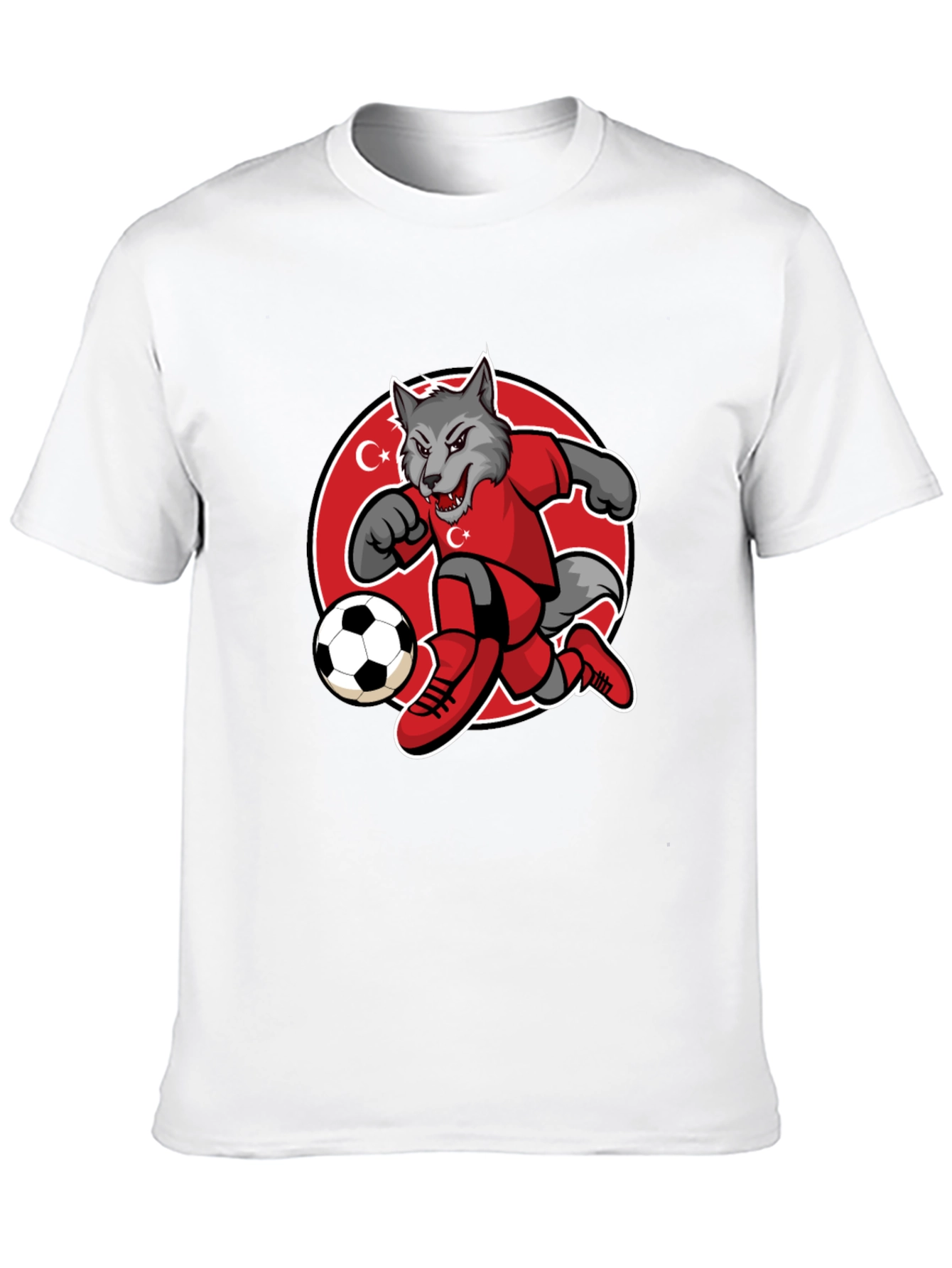 Turkey Wolf Soccer T-Shirt