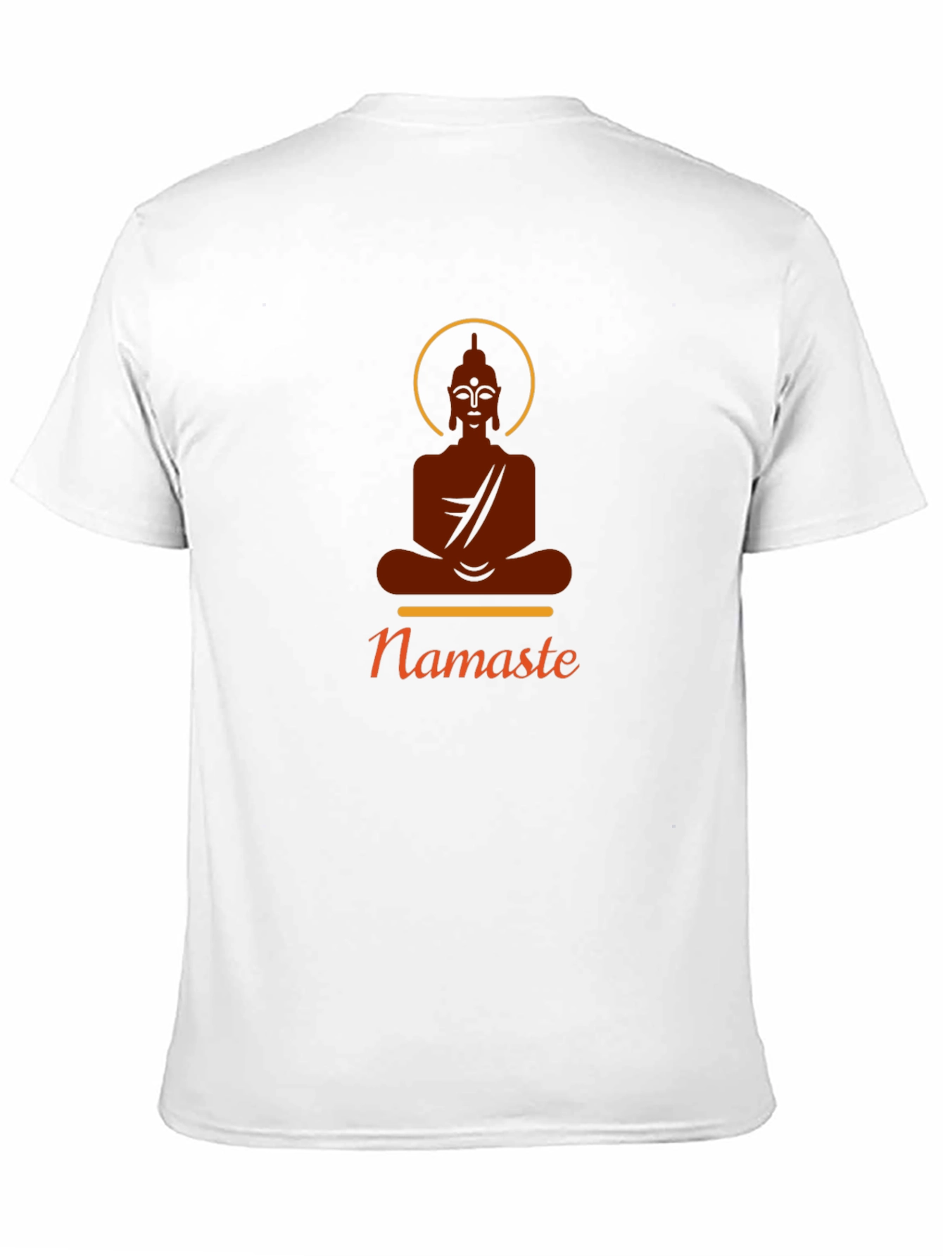 Namaste Buddha Graphic Tee - Meditate in Style!