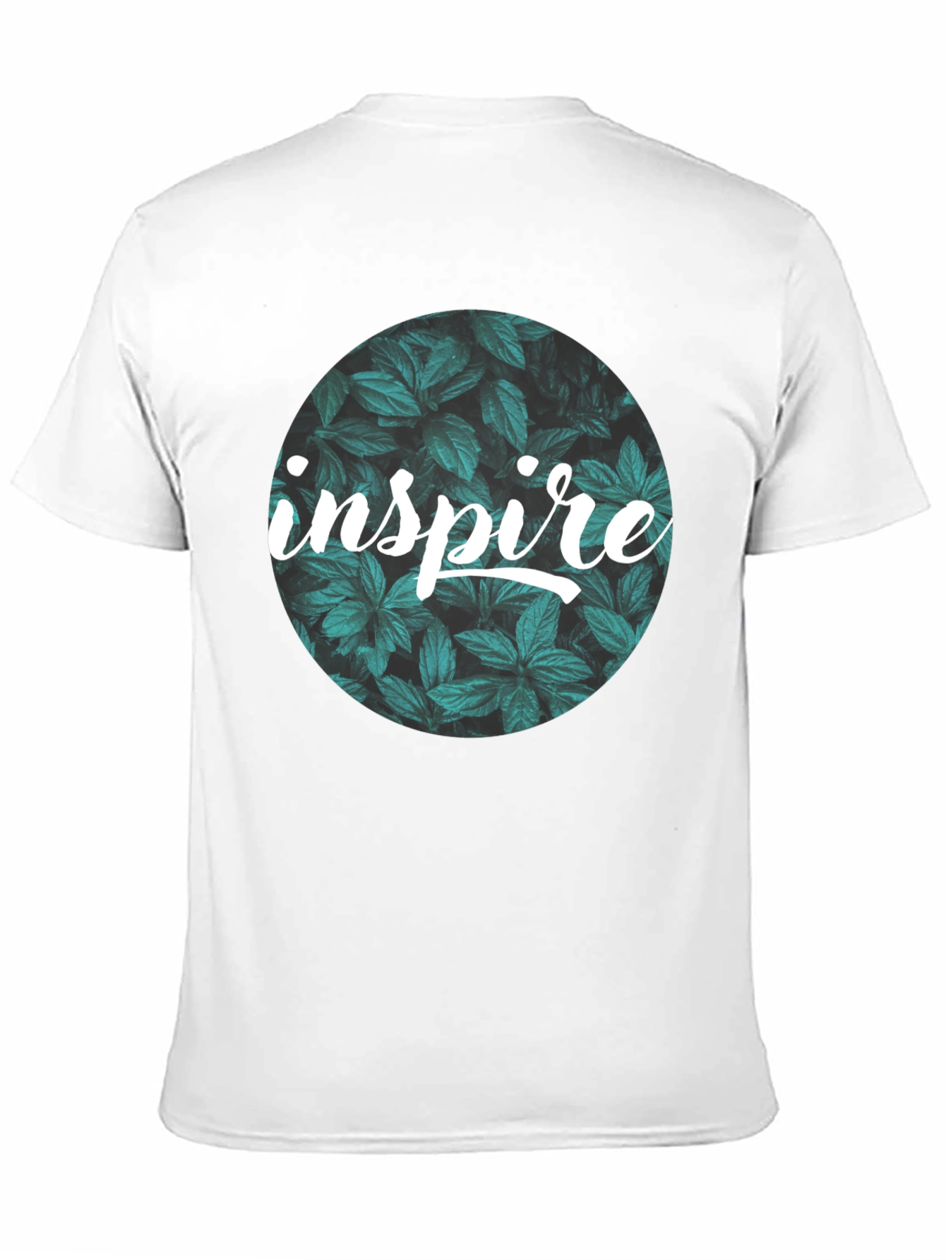 Inspire Leaf Graphic T-Shirt - Stylish Comfort